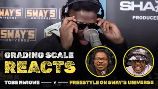 Tobe Nwigwe - Freestyle on Sway's Universe - Grading Scale Reacts