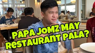 CARLA DINALA SA BAGONG RESTAURANT NI PAPA JOMZ K-BOYS HINDI MAKAPANIWALA