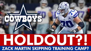 🚨 BREAKING: Zack Martin Threatens To Holdout Of  Training Camp Without New Deal | Dallas Cowboys