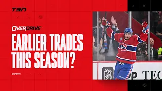 Will all NHL teams try for earlier trades this season? OverDrive - Hour 3 - 02/02/2024