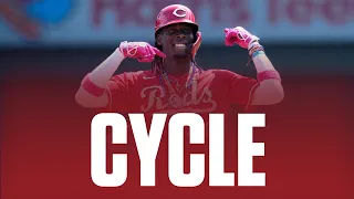 Elly De La Cruz Hits for the First Reds Cycle Since 1989!