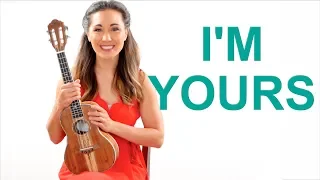 I'm Yours - Jason Mraz Easy Ukulele Tutorial with Riff and Play Along