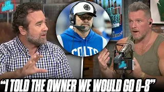 Jeff Saturday Opens Up About His Time As Colts Interim Head Coach | Pat McAfee Show