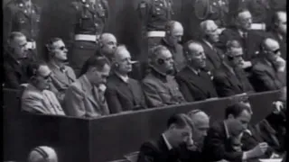 Nuremberg Trial Judgment German Newsreel