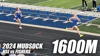 2024 Mudsock - HSE vs Fishers Girls 1600M - Maggie Powers