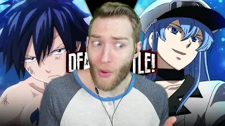 YOU SHOULD AVOID HER!!! Reacting to "Grey vs Esdeath Death Battle"
