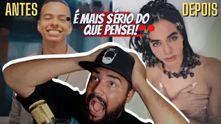 Reagindo ao Antes e Depois de Jotta A  - Éden Vídeo Oficial