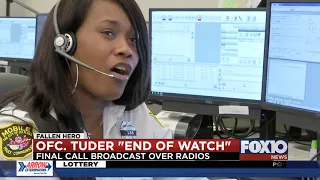 End of Watch Call broadcast over radios