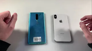 OnePlus 8 vs iPhone X