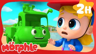 Barbecue on the Beach! | 🔴 Morphle VS Orphle 🟢 | Fun Kids Cartoon