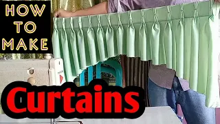 how to make curtains  #tutorialtutorialgordenchannel #craft