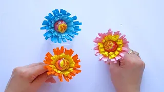 PQ Crafts || DIY Lollipop Flower Bouquet! 💐 Papercrafts
