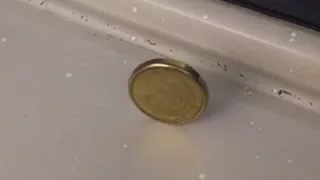 Coin Test in China High Speed Train