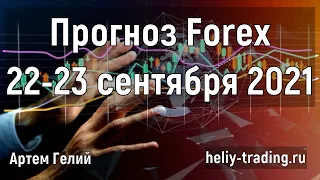 Прогноз форекс на 22 - 23 сентября 2021