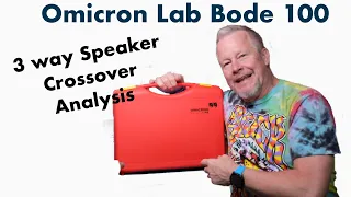 3 way Speaker Crossover with Bode 100 by Omicron Lab #omicronlab #bode100 #3wayspeakercrossover