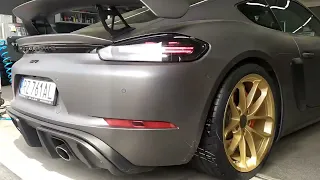 Porsche 718 Cayman GT4 / Wheel change