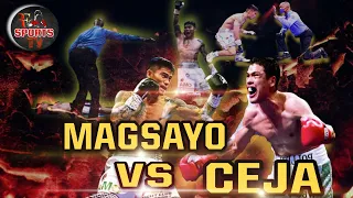 MARK MAGSAYO VS JULIO CEJA HIGHLIGHTS REVIEW