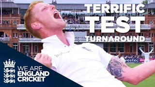 England Complete One Of The Great Test Match Turnarounds v New Zealand at Lord's 2015 - Highlights