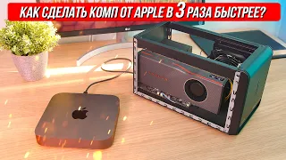 Правда ли что внешняя видеокарта - панацея для Mac'ов? (Тест Mac mini i3 8100 + EGPU Radeon 5700xt)