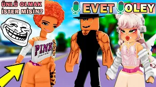 SLAY ZENGİN AJANS SAHİBİ GİBİ DAVRANIP İNSANLARI TROLLEDİM🤣💋Sesli Troll💅(Roblox Brookhaven 🏡Rp)