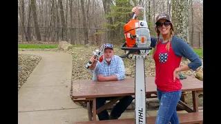 #736 LARGEST and SMALLEST STIHL, MS 880 and GTA 26 Chainsaws