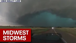 Oklahoma hit by second tornado