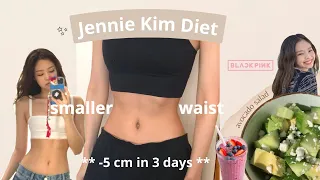✨ I ate like BLACKPINK's Jennie for a *smaller waist in 3 days* 🥑 K-pop Glow Up Diary ep_01