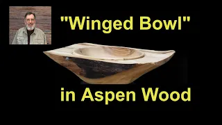 How I Turned a Winged Bowl (and survived)  Woodturning with Sam Angelo