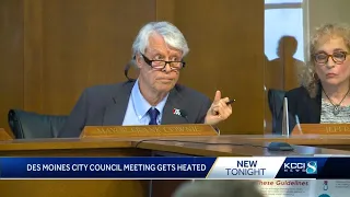 Protests held, arrest made at Des Moines City Council meeting