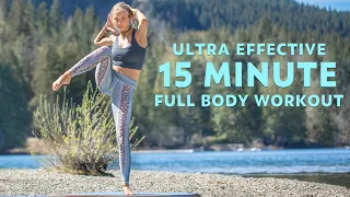 Yoga Workout FULL BODY HIIT Fusion | Low Impact, No Equipment, & REAL RESULTS