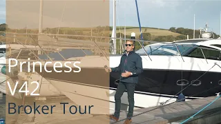 Princess V42 Video Tour | For Sale £319,995 | One Marine Yacht Brokers UK