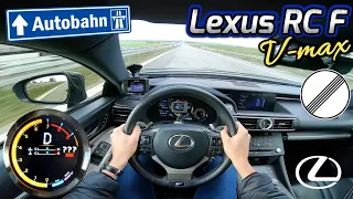 2015 Lexus RC F - Autobahn i V-max. Ciśniemy do końca.