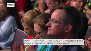 Startkonvent Grüne zum Grundsatzprogramm - Gesellschaftsdebatte am 13.04.18