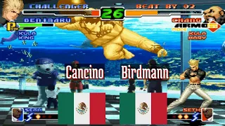 FT5 @kof2000: Cancino (MX) vs Birdmann (MX) [King of Fighters 2000 Fightcade] Mar 27