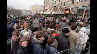 First McDonalds in Russia...