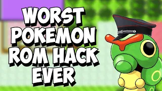 The worst Pokemon Rom hack ever!!