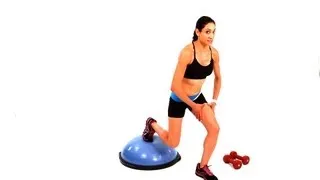 How to Do a Basic Lunge | Bosu Ball Workout