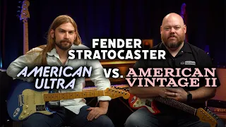 Fender American Vintage II Strat vs. American Ultra Strat | Pure Vintage vs. Ultra Modern