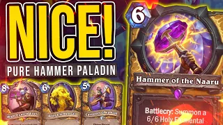 HAMMER IS GREAT!! - New Yrel Pure Paladin - Darkmoon Faire - Hearthstone