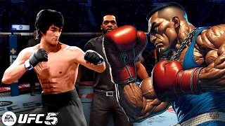 UFC 5 | Bruce Lee vs. Balrog Street Fighter (EA Sports UFC 5)