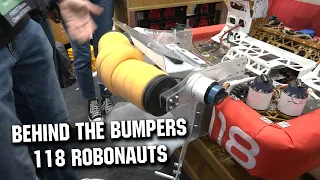 Behind the Bumpers | 118 Robonauts | Charged Up Robot
