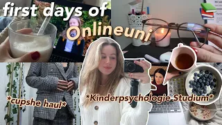 die ersten Tage meines Fernstudiums *Vlog* / first day of uni & CupShe Haul // jennybelly