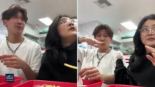 Stranger Caught Harassing TikTokers at In-N-Out Slapped with Hate Crime Charges