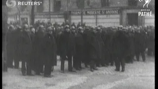 Austrian Chancellor Engelbert Dollfuss in Budapest /Atlanta - Ultra-streamlined automobile...(1934)