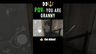 Playing as Granny against another player is very fun!  😱😎 #shorts #granny #granny3