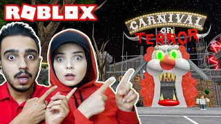 PALYAÇO KOVALADI 🤡 Roblox Escape The Carnival of Terror Obby