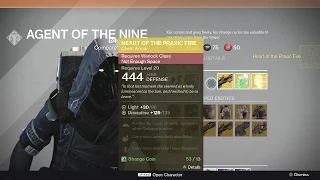 Xur Agent of The Nine! Week 25 Items & Location // PRAXIC FIRE!