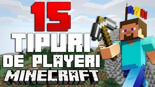 15 TIPURI DE JUCATORI IN MINECRAFT! *PART.2*