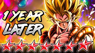(Dragon Ball Legends) ULTRA SUPER GOGETA 1 YEAR LATER! HOW WELL HAS HE AGED?