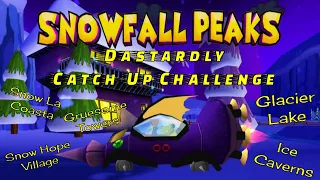 Snowfall Peaks Dastardly Catch-Up Challenge | Wacky Races Starring Dastardly & Muttley